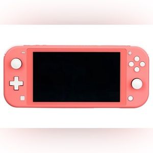 NINTENDO SWITCH LITE w/Animal Crossing Game & Case